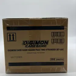 DIGIMON CARD GAME: Time Stranger Booster Box BT24 English 12 Box Sealed Case - Image 4