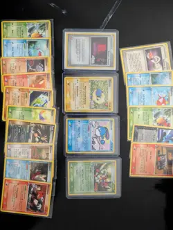 Pokemon EX Team Rocket Returns - 3 Stamped Cards - Holo Azumarill - Image 1