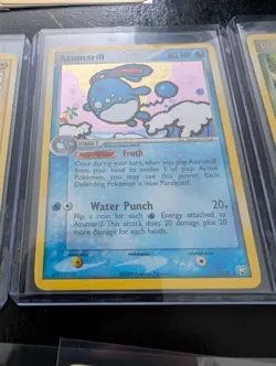 Pokemon EX Team Rocket Returns - 3 Stamped Cards - Holo Azumarill - Image 4