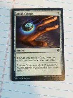 Arcane Signet Commander: Adventures in the Forgotten Realms Magic Card - Image 1