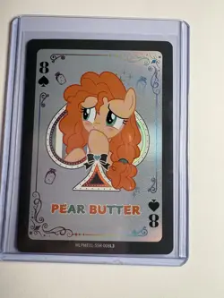 Kayou My Little Pony Eternal Moon Eng SSR Pear Butter Card MLPME01-SSR-008L3 - Image 1