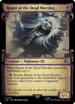 Haunt of the Dead Marshes (FOIL) x1 - MTG LTR #541 - Image 1
