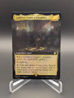 Gallifrey Council Chamber (Extended Art) (Surge Foil) Universes Beyond:... - Image 1