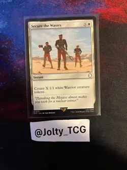 Secure the Wastes Universes Beyond: Fallout Regular #171 MTG - Image 1