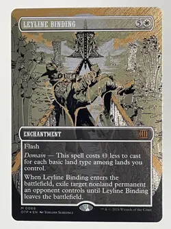 Leyline Binding (Textured Foil) Outlaws of Thunder Junction: Breaking News MTG - Image 1