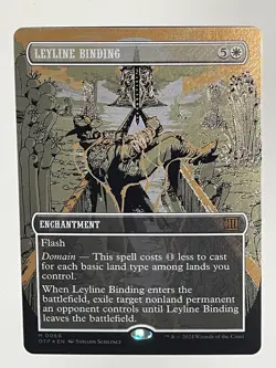 Leyline Binding (Textured Foil) Outlaws of Thunder Junction: Breaking News MTG - Image 3