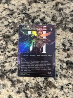 Sephiroth, Fabled SOLDIER (0382) (Borderless) M Foil 382 NM - Image 2