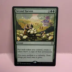 Second Harvest - N/M - Bloomburrow BLC Magic The Gathering MTG - Image 1