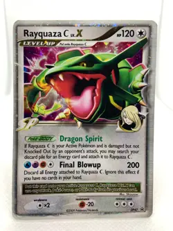 Rayquaza C LV. X - DP47 - Pokemon Diamond & Pearl Promo Ultra Rare Card - Image 1