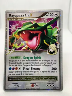 Rayquaza C LV. X - DP47 - Pokemon Diamond & Pearl Promo Ultra Rare Card - Image 2