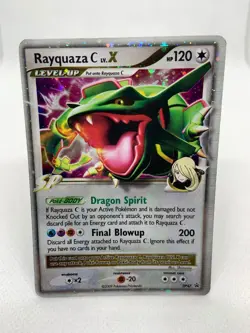 Rayquaza C LV. X - DP47 - Pokemon Diamond & Pearl Promo Ultra Rare Card - Image 4