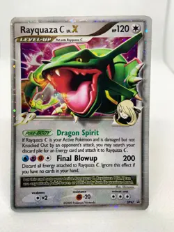 Rayquaza C LV. X - DP47 - Pokemon Diamond & Pearl Promo Ultra Rare Card - Image 5