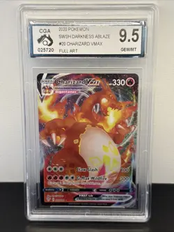 Pokemon TCG Darkness Ablaze Charizard VMAX 020/189 CGA 9.5 - Image 1
