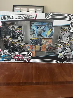 Pokemon TCG Black Bolt & White Flare Unova Heavy Hitters Premium Collection - Image 1