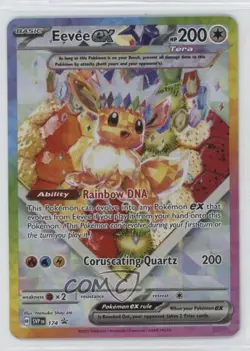 Eevee ex Pokemon Scarlet & Violet Black Star Promo #174 - Image 1