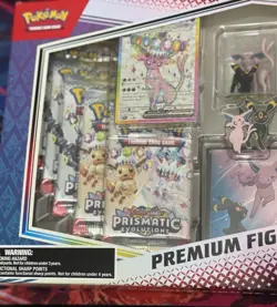Pokemon TCG Prismatic Evolutions Premium Figure Collection – Factory Sealed - Image 4