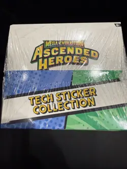 Pokemon Ascended Heroes Tech Sticker Collection With 3 Booster Packs mega Gengar - Image 5