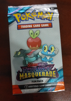 Pokemon Sampling Pack (RARE) — Twilight Masquerade Sample - Pokemon Fun Pack - Image 1