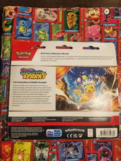 Pokemon Surging Sparks 3 Pack Blister - W/ Zapdos Promo - Image 3