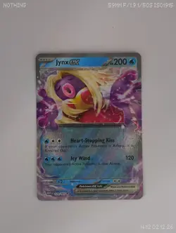 Pokemon TCG Jynx EX Scarlet Violet-151 124/165 Holo Double Rare - Image 1
