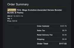 4x Pokemon TCG Mega Evolution Ascended Heroes Booster Bundle PRESALE - Image 2