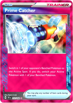 Prime Catcher - 157/162 - ACE SPEC - Temporal Forces - Pokemon - English MP - Image 1