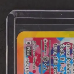 2025 POKEMON PRISMATIC EVOLUTIONS #156/131 SYLVEON EX SPECIAL ILLUSTRATION RARE - Image 3