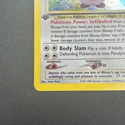 Pokemon 1st Edition Blissey Holo Neo Revelation 2/64 - Image 5