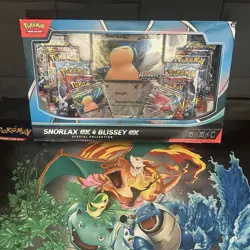 Pokemon Lot Of 2 Snorlax Ex & Blissey Ex Special Collection Box (NEW & SEALED) - Image 3