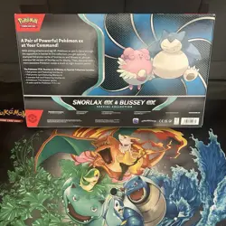 Pokemon Lot Of 2 Snorlax Ex & Blissey Ex Special Collection Box (NEW & SEALED) - Image 4