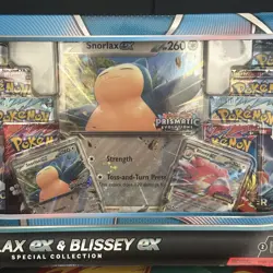 Pokemon Lot Of 2 Snorlax Ex & Blissey Ex Special Collection Box (NEW & SEALED) - Image 5