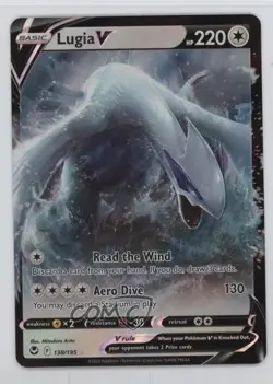 Lugia V Pokemon Sword & Shield Silver Tempest #138 - Image 1