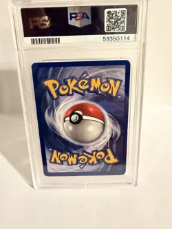 1999 Pokemon Game Shadowless #24 Charmeleon PSA 5 Rare Misprint - Image 2