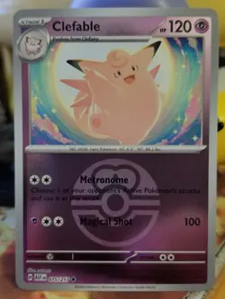 Pokemon TCG Ascended Heroes Reverse Holo Clefable 075/217 LOVE BALL! - Image 1