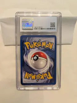 Pokemon 2000 Base Set 2 Scyther Holo Rare 17/130 | CGC GRADED + Sub Grades WOTC - Image 3