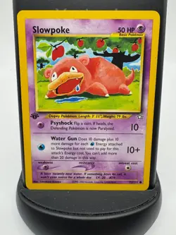 Pokemon TCG - Neo Genesis - Slowpoke #73/111 (1st Edition) - Image 1