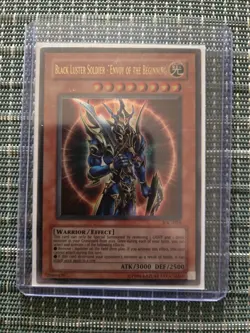 YuGiOh Ultra Rare Card Black Luster Soldier Envoy Of The Beginning IOC-025 - Image 1