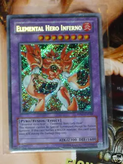 Yu-Gi-Oh SECRET RARE CARTE PP02-EN010 ELEMENTAL HERO - Image 1