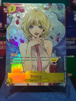 OP13-110 [SR-ALT] - Stussy - NM - One Piece TCG - OP13 - Carrying On His Will - Image 1