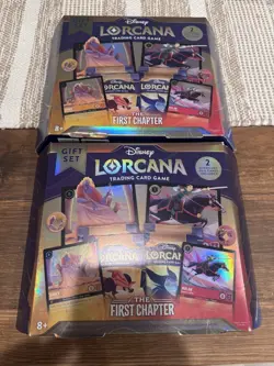 Disney Lorcana: The First Chapter Gift Sets x 2 - Brand New Sealed - Image 1
