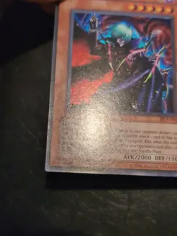 Yu-Gi-Oh! SECRET RARE HOLO CARD VAMPIRE LORD DCR-000 1996 VINTAGE PRINT VLP - Image 5