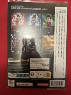 Dragon Ball Fusion World TCG Premium Leader Card Set 01 Bandai Fest English - Image 2