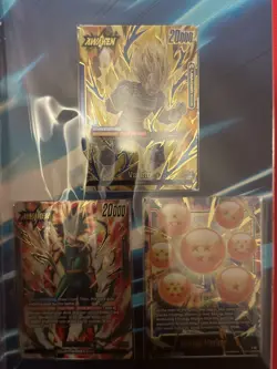 Dragon Ball Fusion World TCG Premium Leader Card Set 01 Bandai Fest English - Image 5