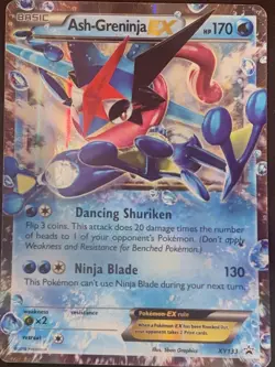 Pokemon Ash-Greninja EX XY133 Jumbo Promo Oversized Holo Card - Image 1