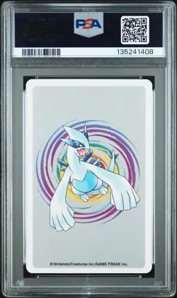 Slowking ~ 2000 Pokemon Japanese Silver Playing Card King of Spades #199 PSA 9 - Image 2