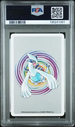 Feraligatr 2000 Pokemon Japanese Silver Playing Card 5 of Hearts #160 PSA 10 GEM - Image 2