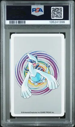 Hoothoot ~ 2000 Pokemon Japanese Silver Playing Card Jack of Hearts #163 PSA 10 - Image 2