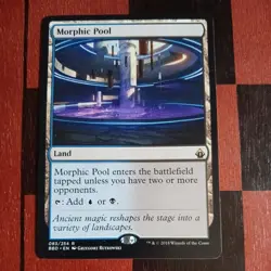Mtg Morphic Pool NM/M Battlebond Land Rare Magic Card - Image 1