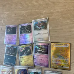 Pokemon TCG Prismatic Evolutions Master Ball Reverse Holo 6 Card Lot + trainer - Image 3