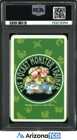 Pokemon 1996 Mewtwo 150 Ace Of Spades Pokemon Green Playing Card Japanese PSA 10 - Image 2